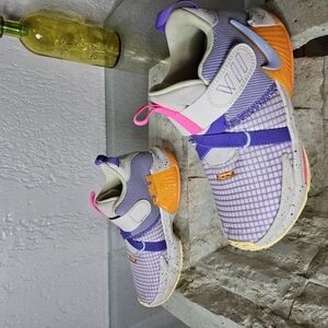 Nike Kids Sneakers in Purple and Orange